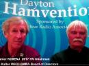 Hamvention 2017 General Chair Ron Cramer, KD8ENJ (left), and spokesperson Mike Kalter, W8CI, appeared on August 9 on Amateur Radio Roundtable. [Courtesy of Amateur Radio Roundtable]